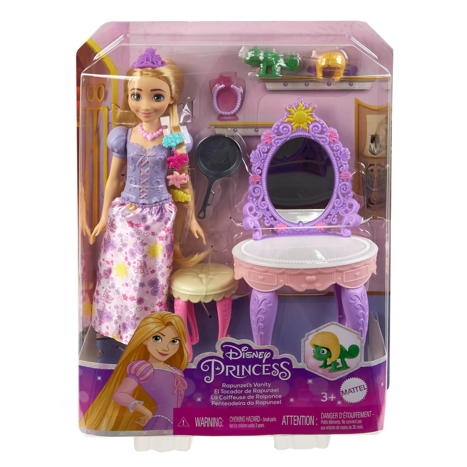 Disney Princess Rapunzel's Vanity Doll and Playset