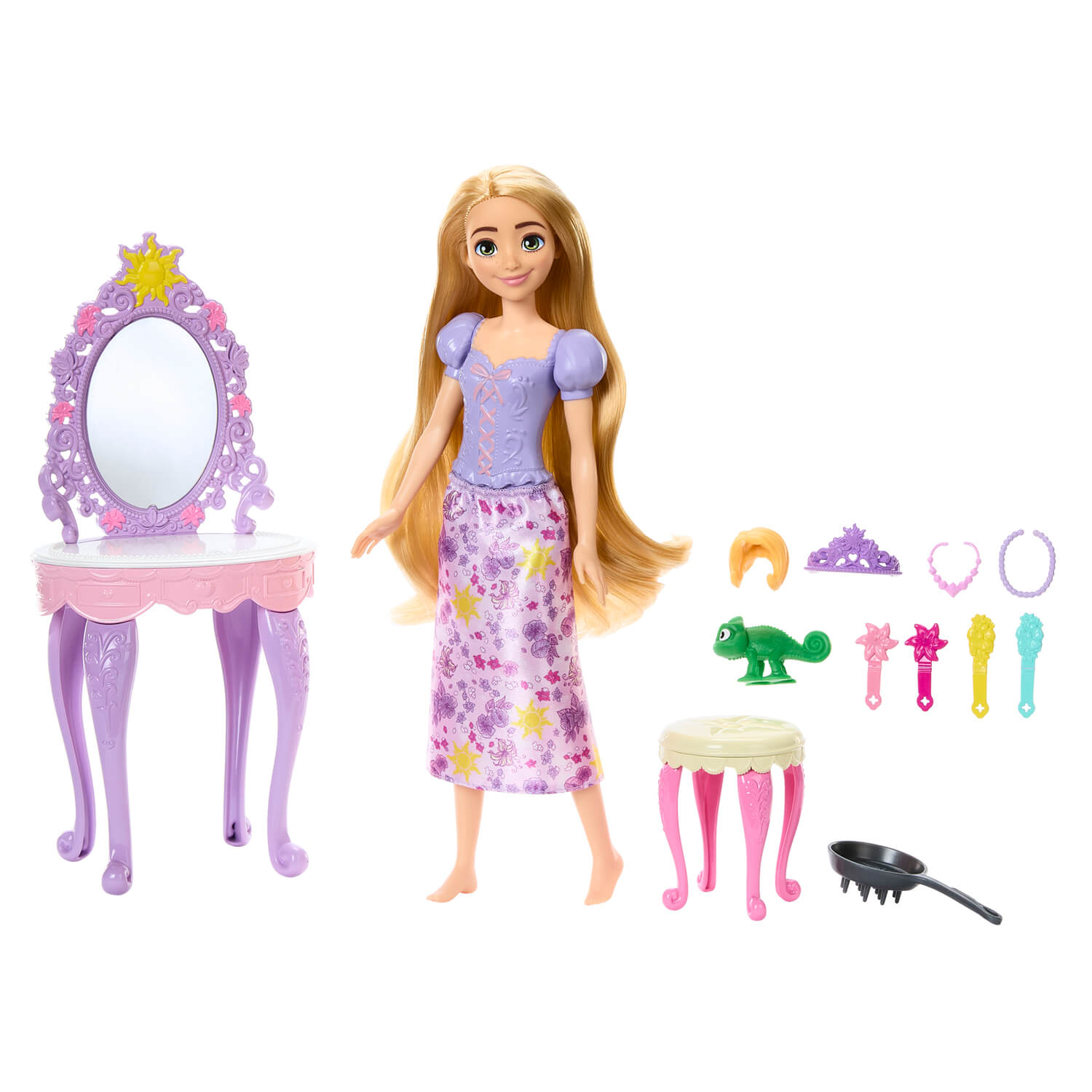 Disney Princess Rapunzel's Vanity Doll and Playset