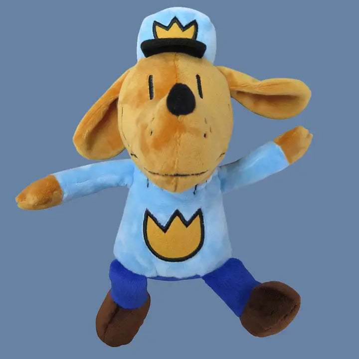 Merry Makers Dog Man 9" Plush Doll