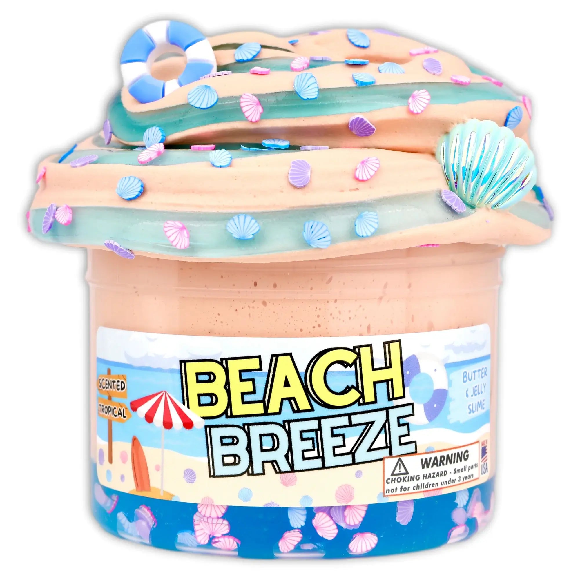 Dope Slimes Beach Breeze Hybrid Slime