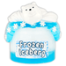 front image off Dope Slimes Frozen Iceberg Slime