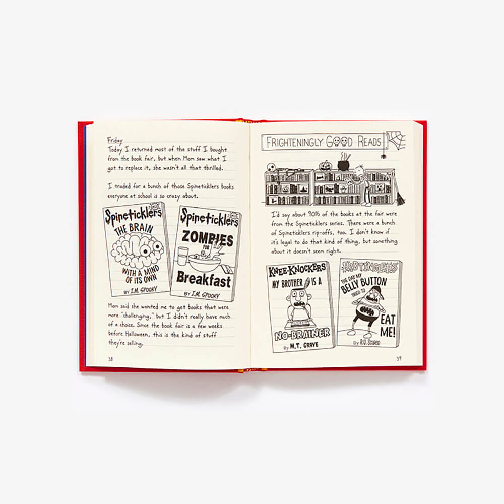 Image of the book open and showing a sneak peak story