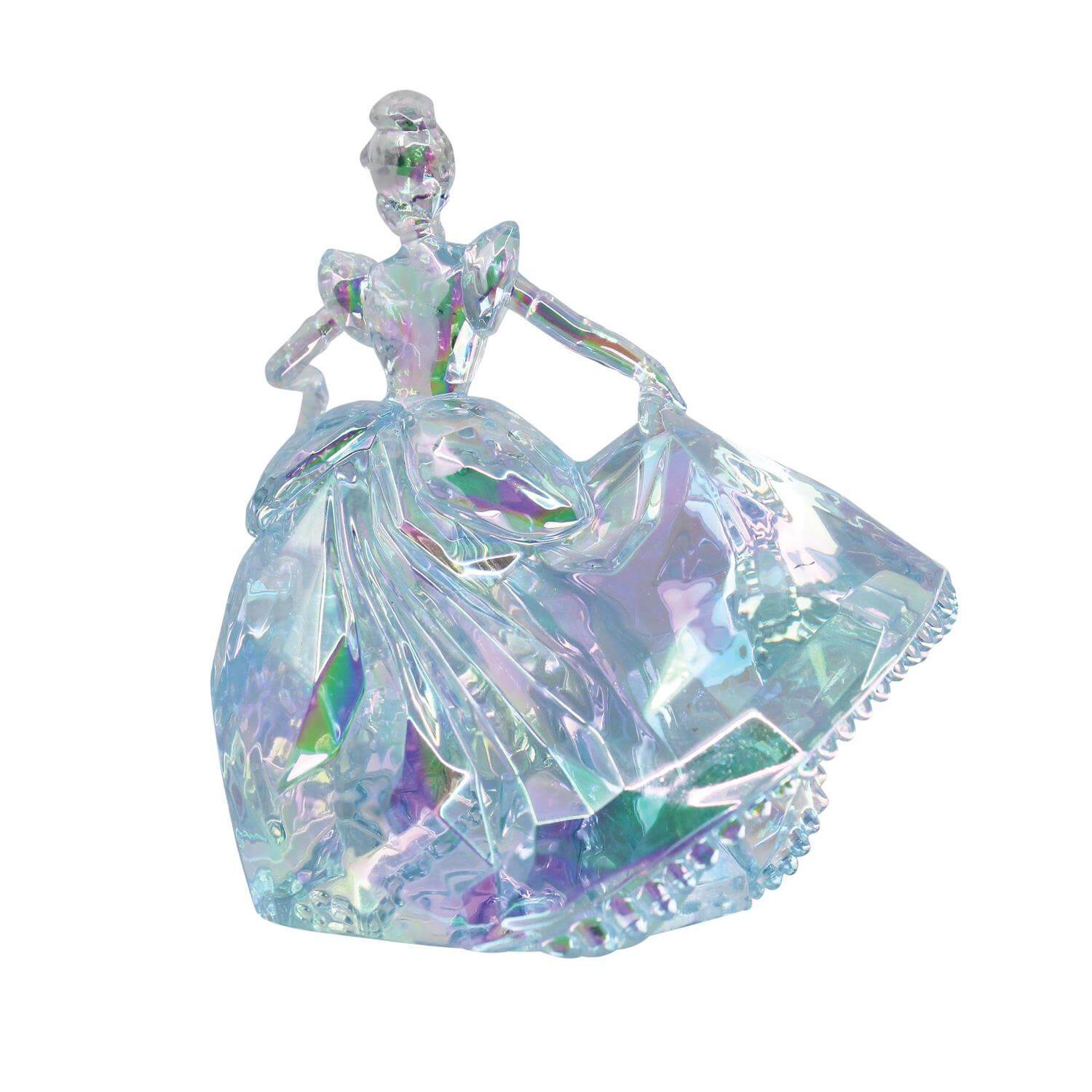 Enesco FACETS Disney Cinderella Acrylic Collectible Figurine