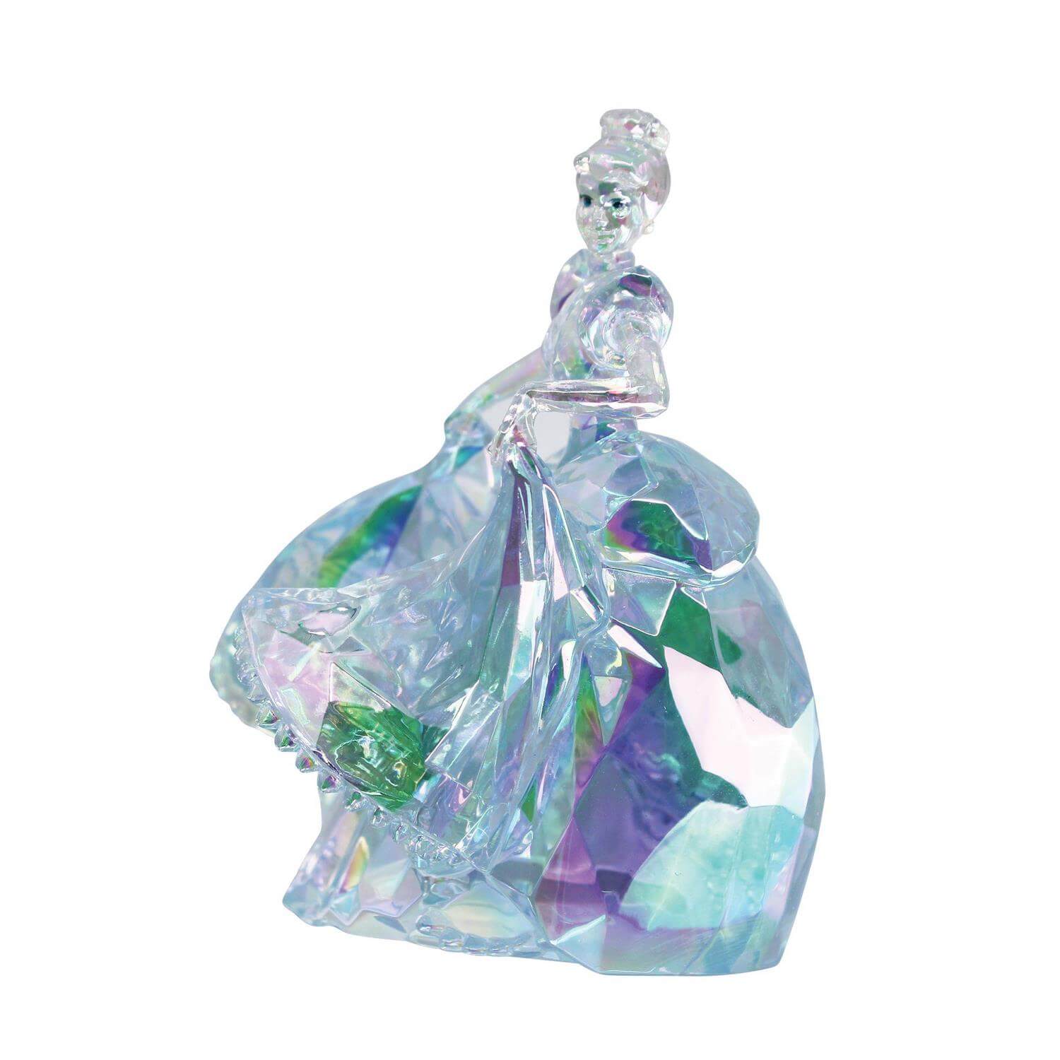 Enesco FACETS Disney Cinderella Acrylic Collectible Figurine