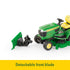 ERTL 1:16 Big Farm John Deere X758 Lawn Mower with accessories