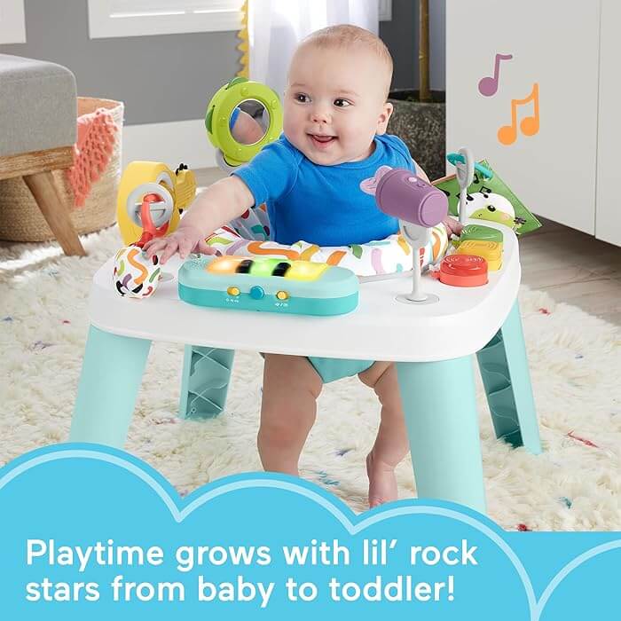 Playtime grows with lil rock stars from baby to toddler