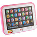 Front view of the Fisher-Price Laugh & Learn Smart Stages Tablet (Pink)