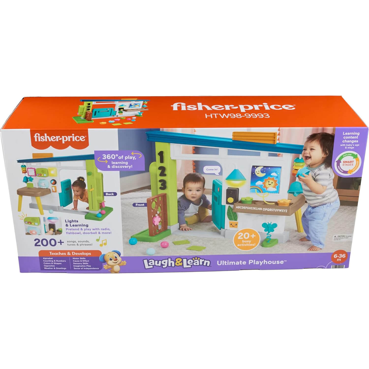 Fisher-Price Laugh & Learn Ultimate Playhouse box