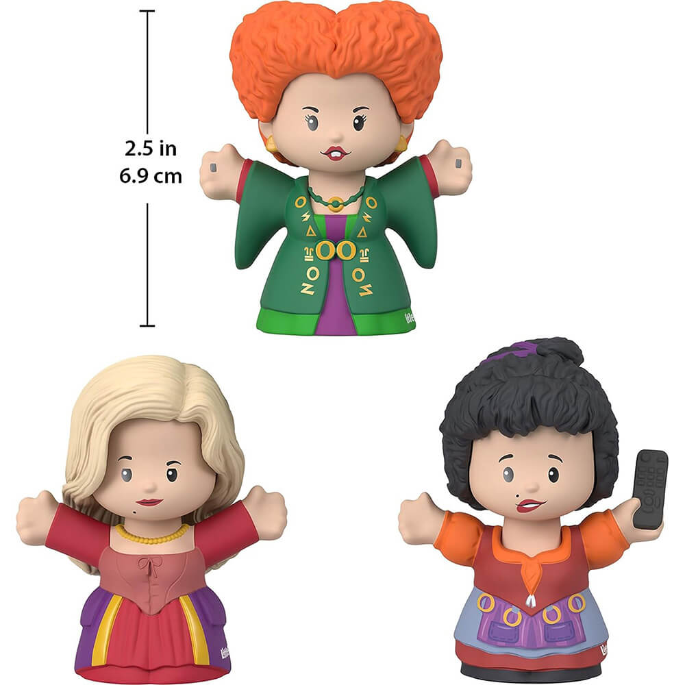 Fisher-Price Little People Collector Disney Hocus Pocus Set measurements