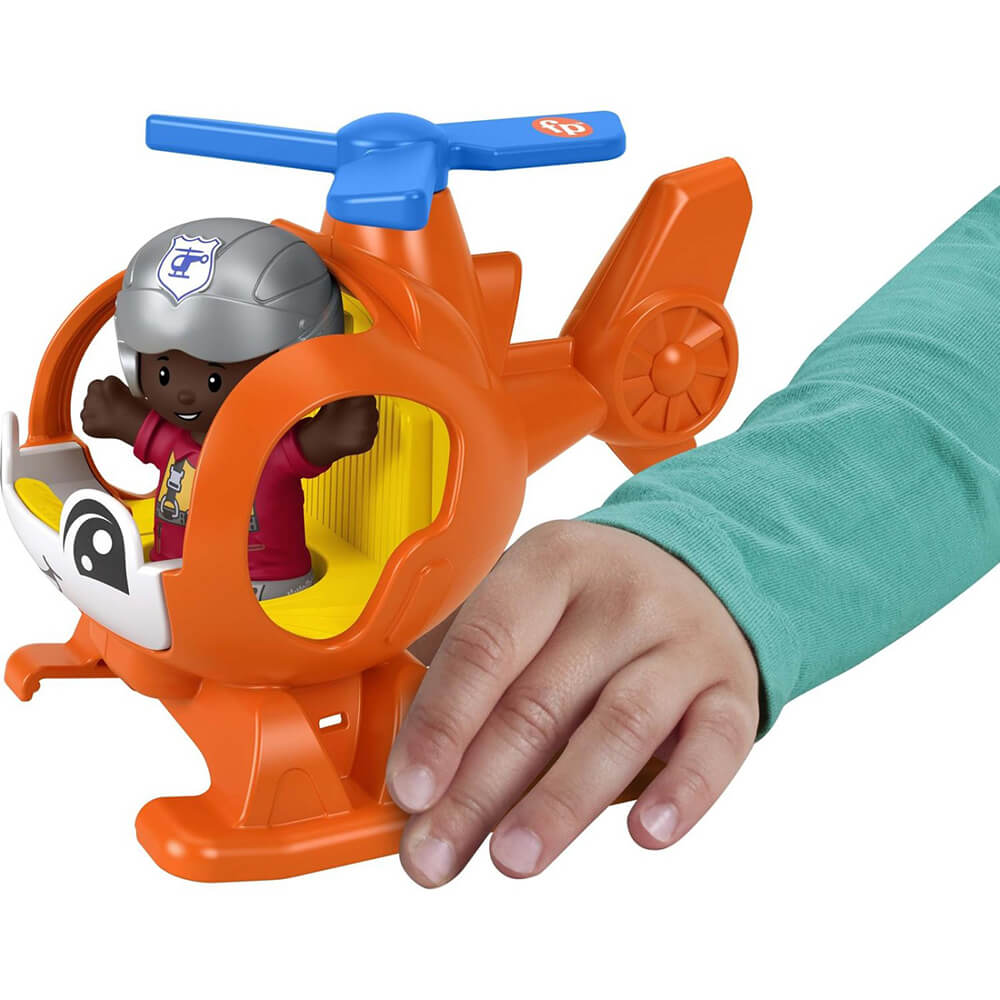 Fisher-Price Little People Helicopter and Pilot Set