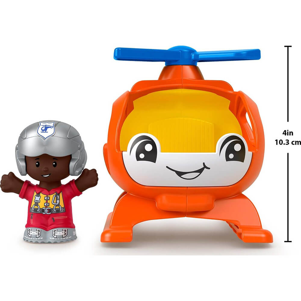 Fisher-Price Little People Helicopter and Pilot Set