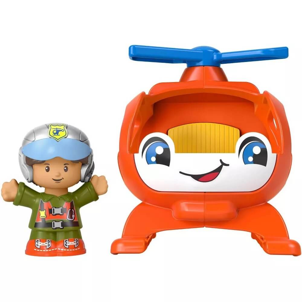 Fisher-Price Little People Helicopter Vehicle & Figure Set