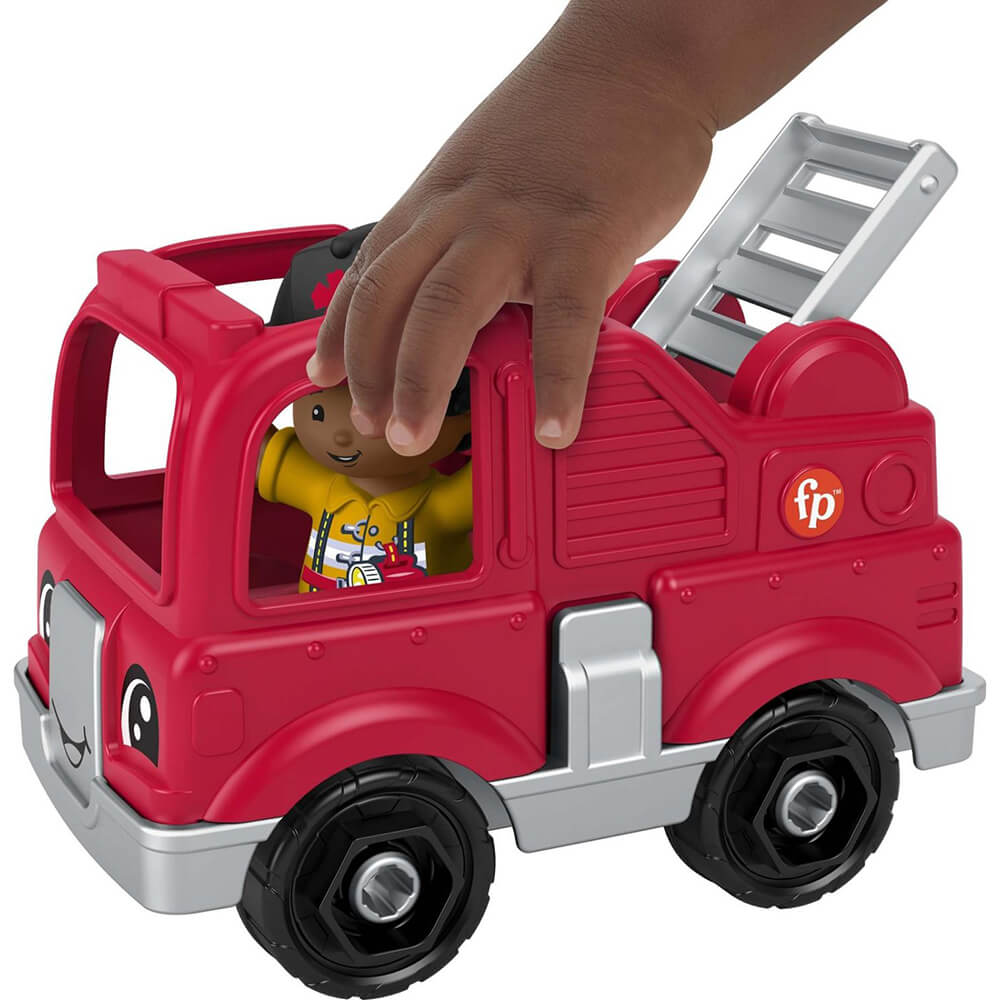 Fisher-Price Little People Firetruck and Firefighter Figure Set