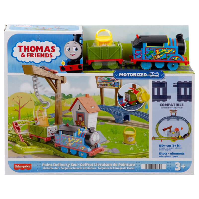 Fisher-Price Thomas & Friends Paint Delivery Set package