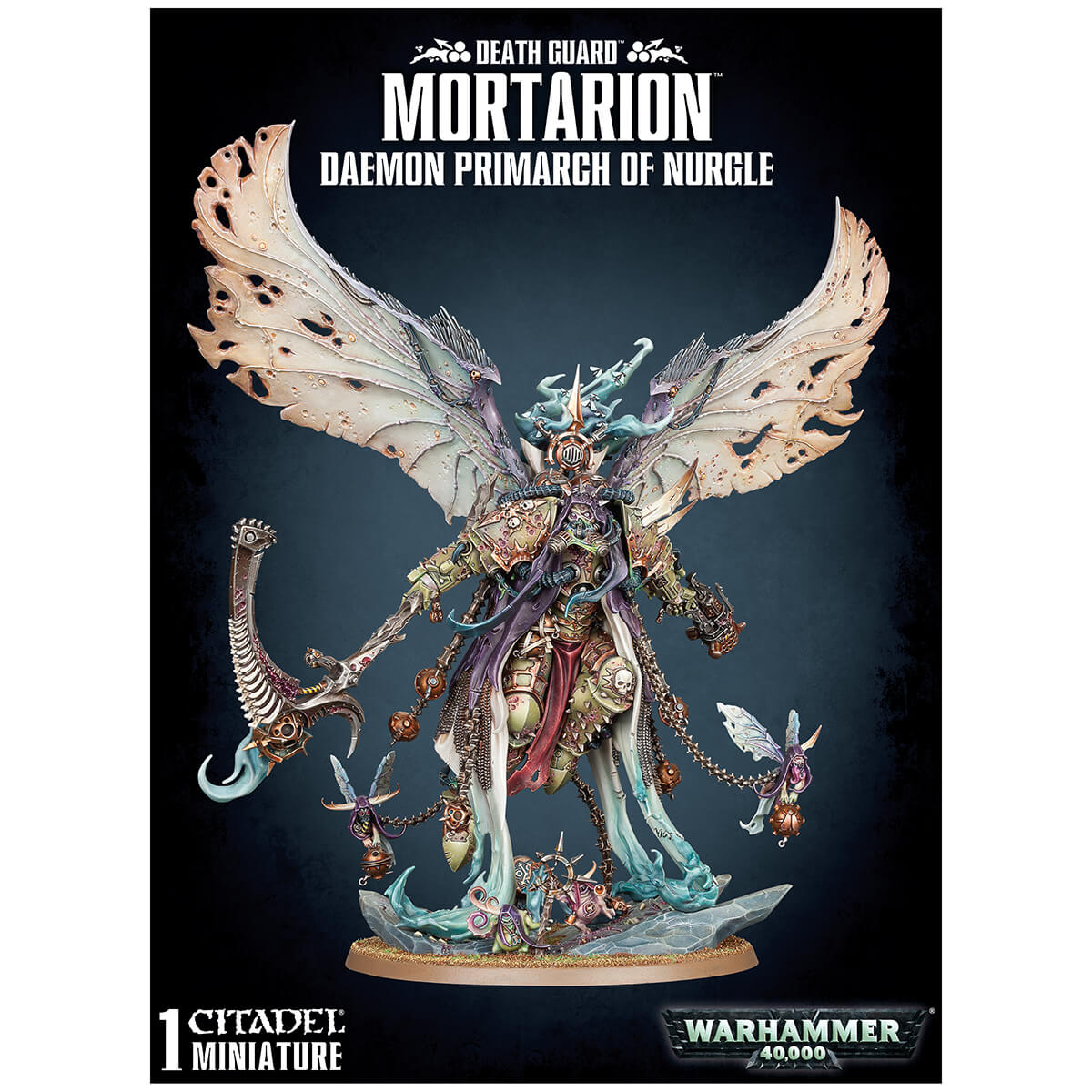 Warhammer 40k Death Guard Mortarion Daemon Primarch of Nurgle