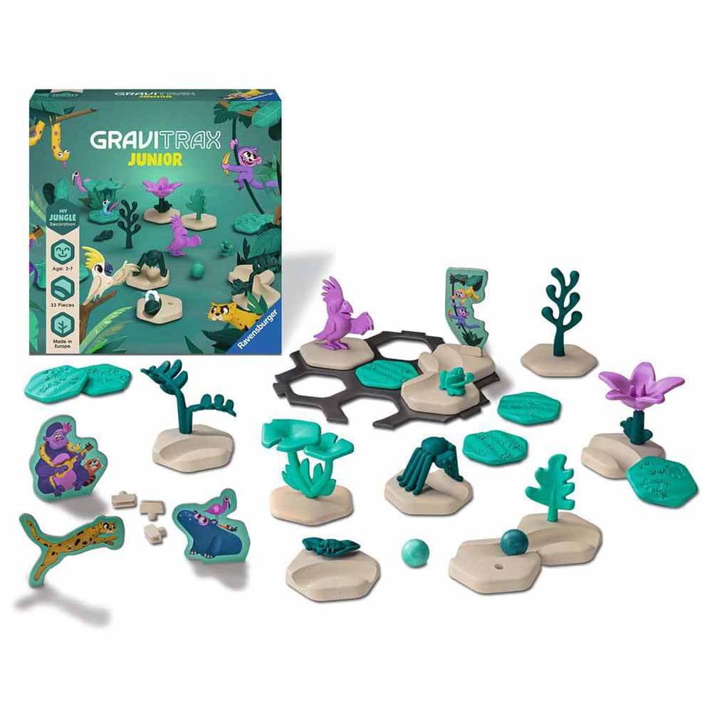 GraviTrax JUNIOR My Jungle Decoration Set