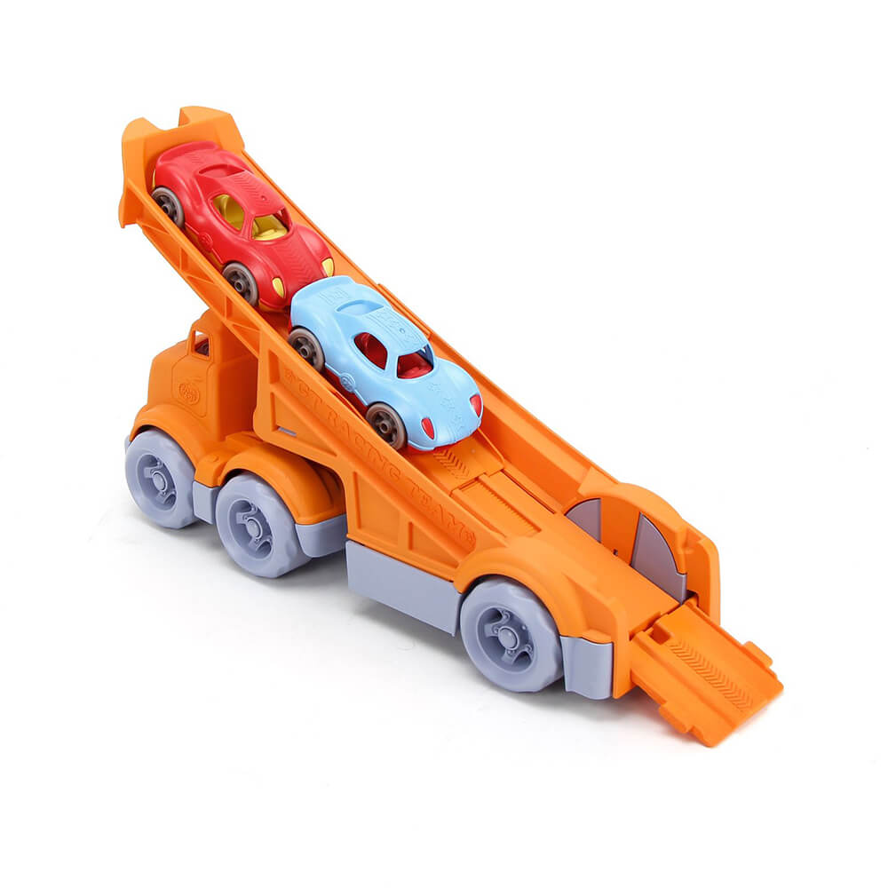 Green Toys Racing Truck with 2 Racers