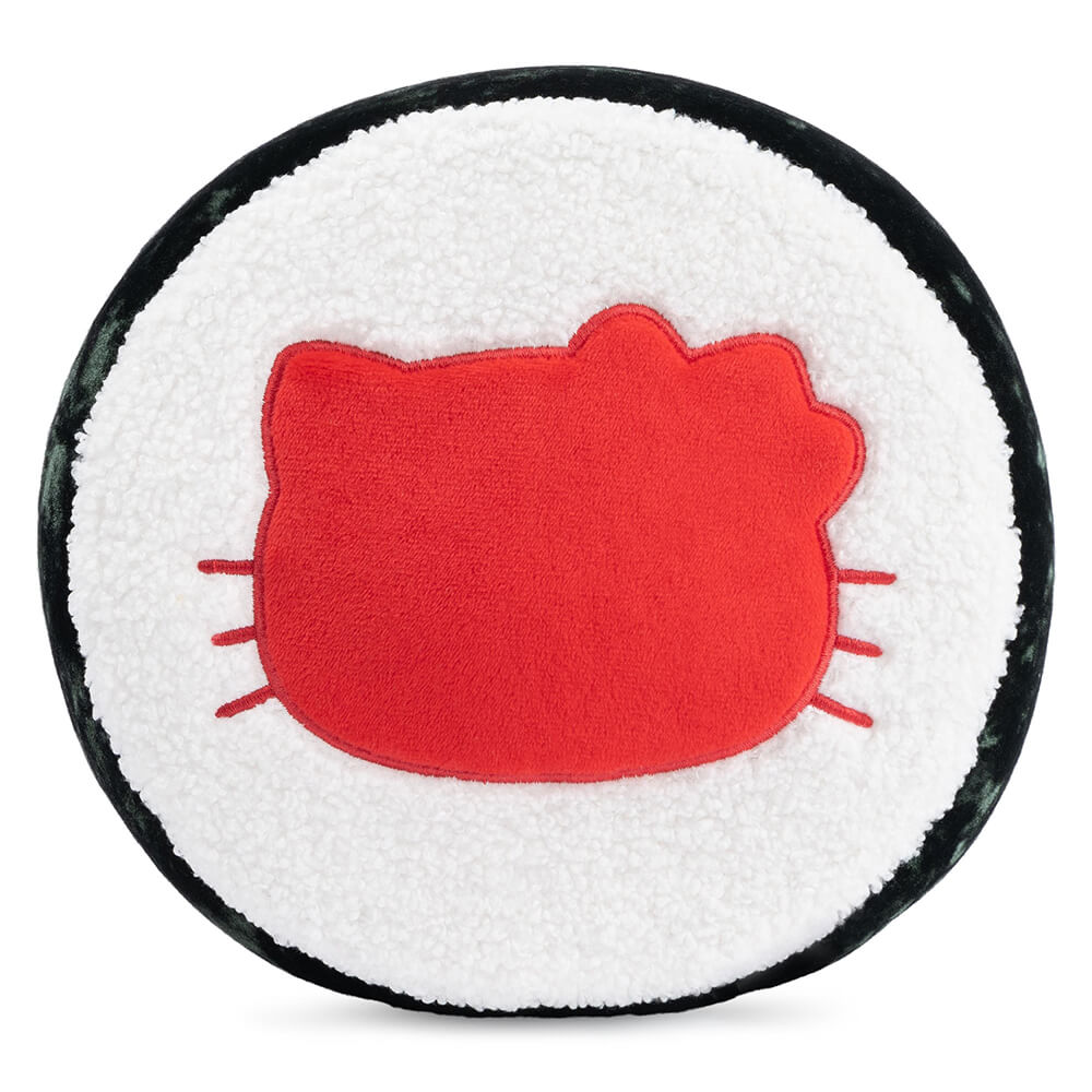 top view image Gund Hello Kitty Sushi Roll 10 Inch Plush