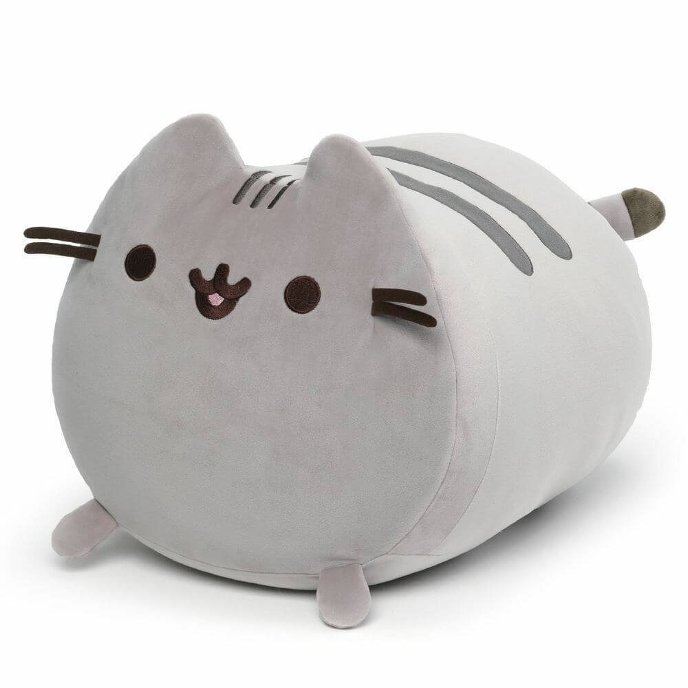 front image Gund Pusheen Log Squisheen 11 Inch Plush