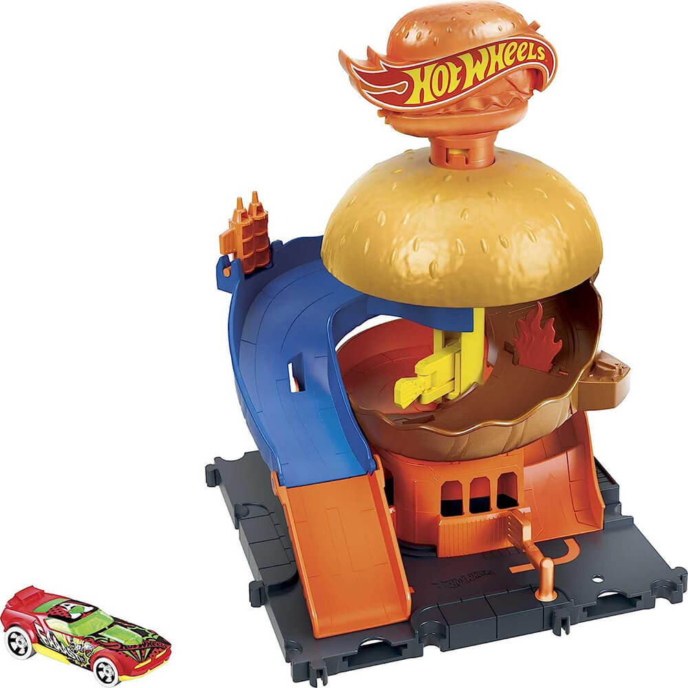 Hot Wheels City Burger Blitz Playset