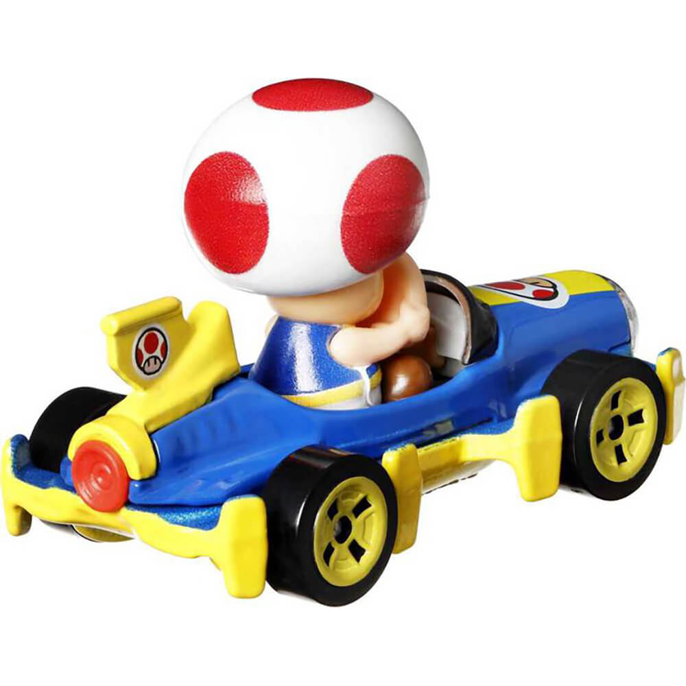 Hot Wheels MarioKart Toad Mach 8 Vehicle