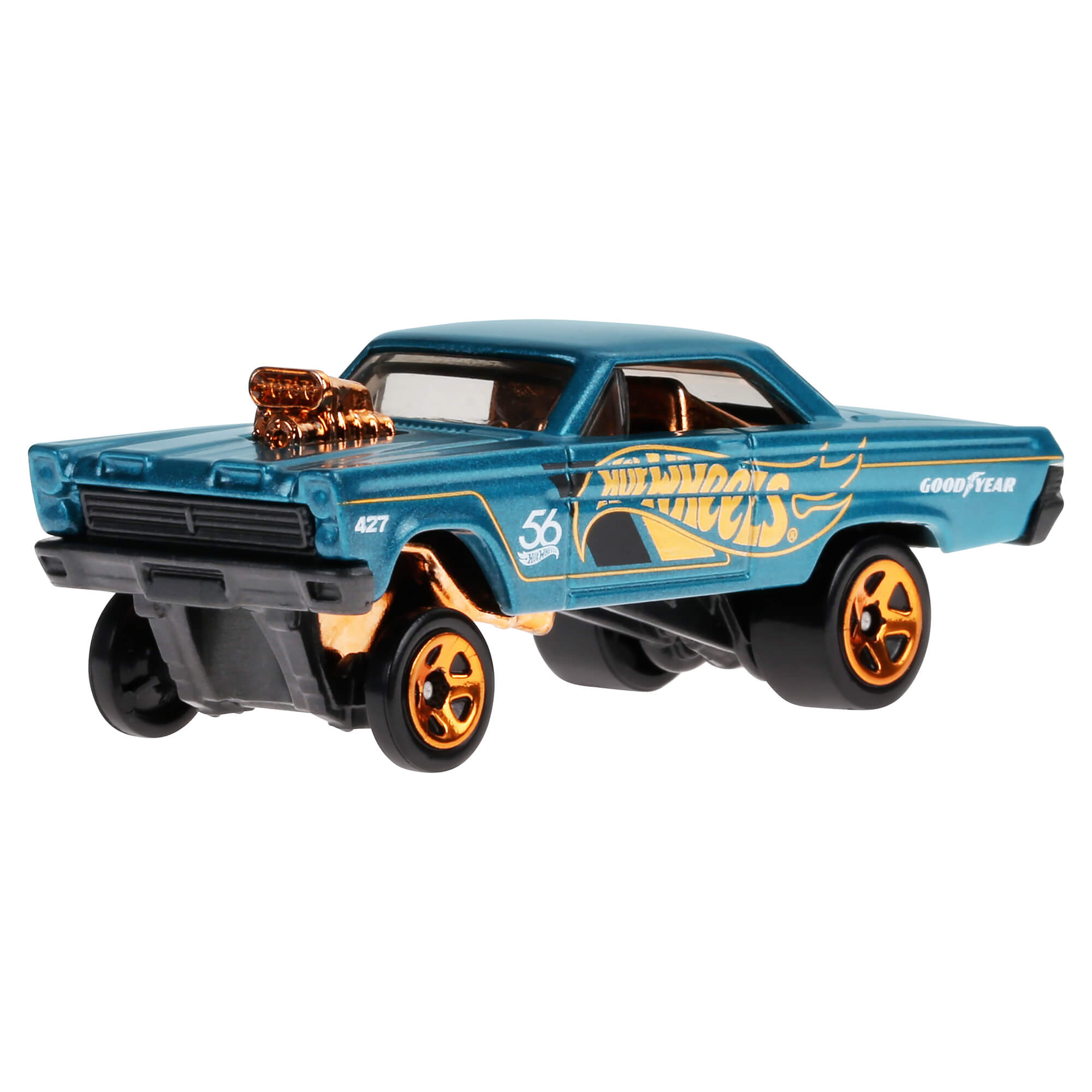 Hot Wheels Pearl and Chrome '65 Mercury Comet Cyclone 1:64 Scale Diecast Vehicle