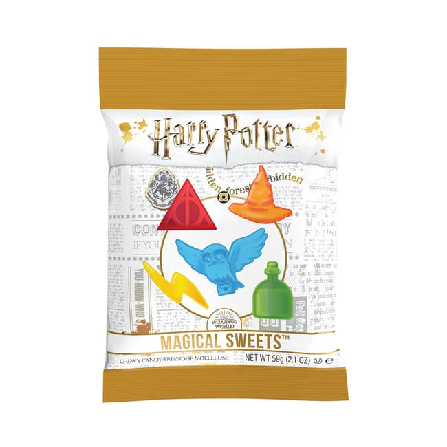 Jelly Belly Harry Potter Magical Sweets Chewy Candy 2.1 oz Bag package