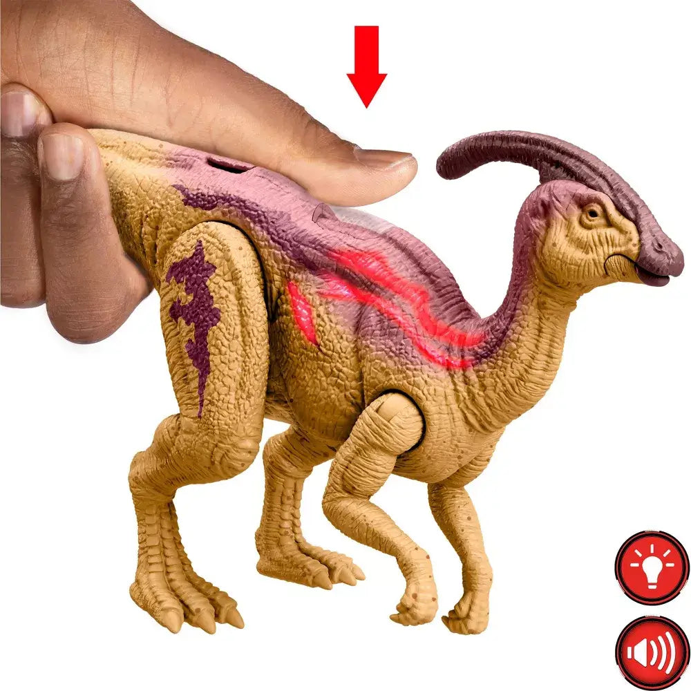 Jurassic World Chaos Theory Parasaurolophus Dinosaur Figure