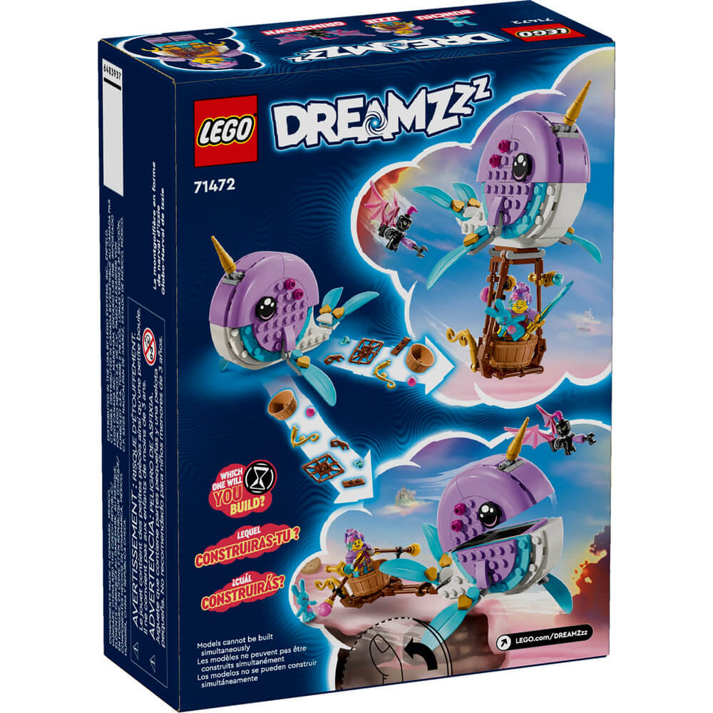 LEGO® DREAMZzz™ Izzie's Narwhal Hot-Air Balloon 71472