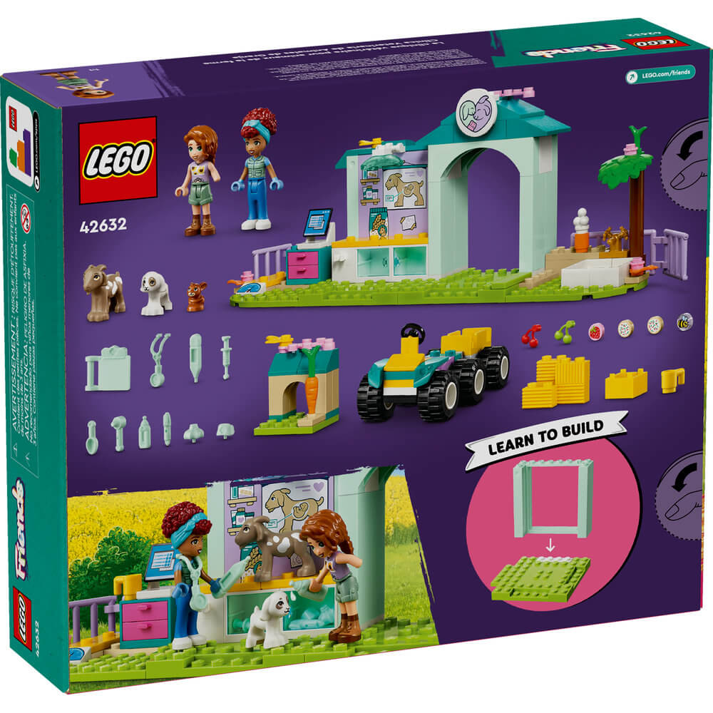 LEGO® Friends Farm Animal Vet Clinic Toy 42632