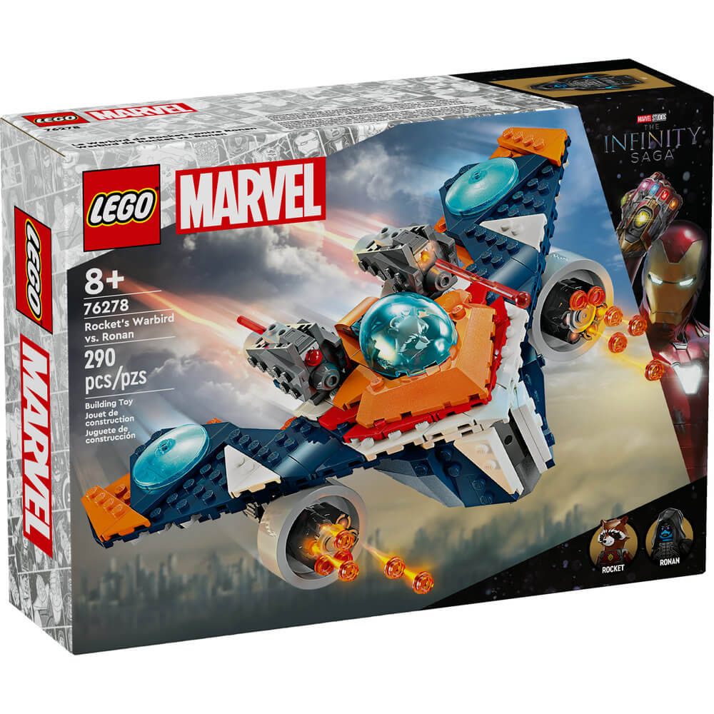 LEGO® Marvel Rocket’s Warbird vs. Ronan Kit 76278