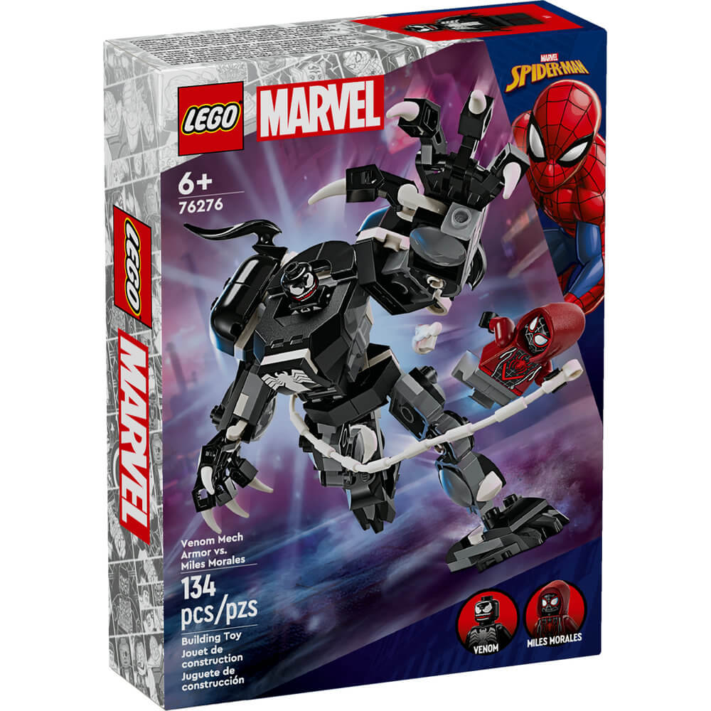 LEGO® Marvel Venom Mech Armor vs. Miles Morales 76276