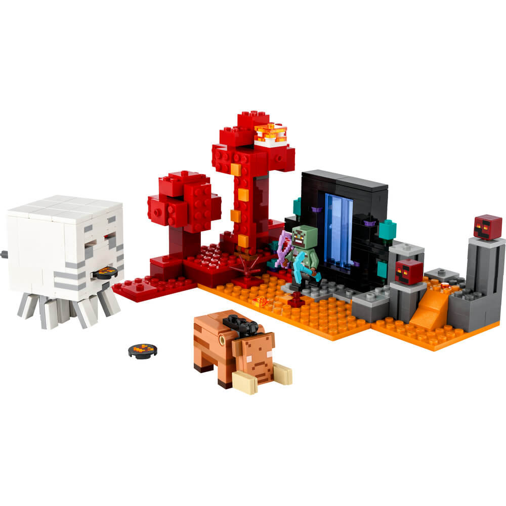 LEGO® Minecraft® The Nether Portal Ambush 21255