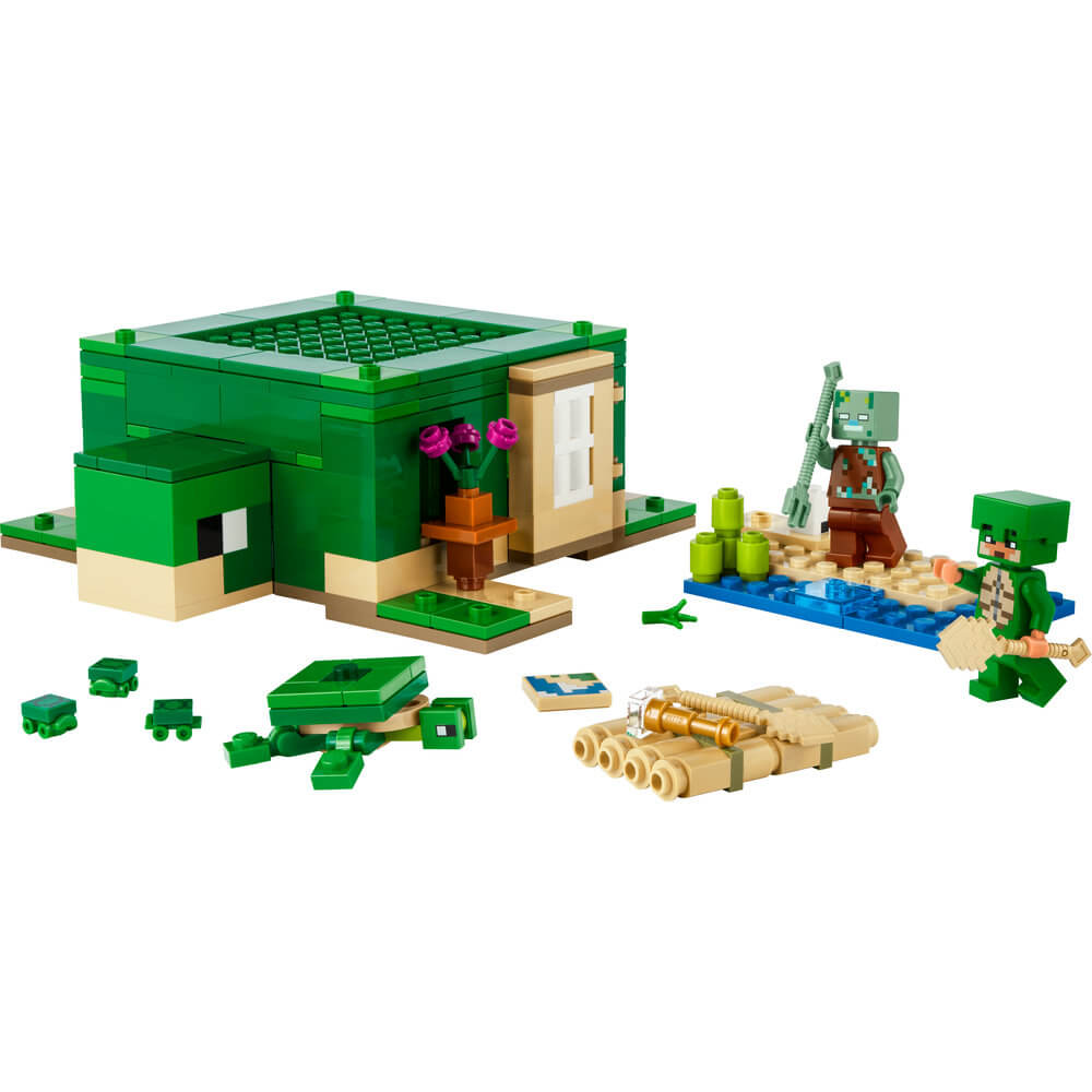 LEGO® Minecraft® The Turtle Beach House Model 21254