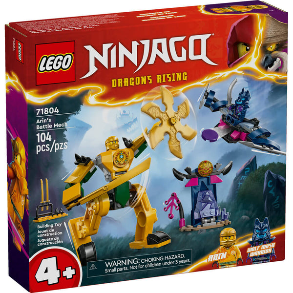 LEGO® NINJAGO® Arin's Battle Mech Ninja Toy Set 71804