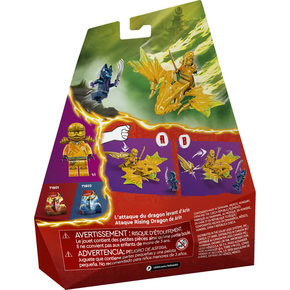 LEGO® NINJAGO® Arin’s Rising Dragon Strike Toy 71803