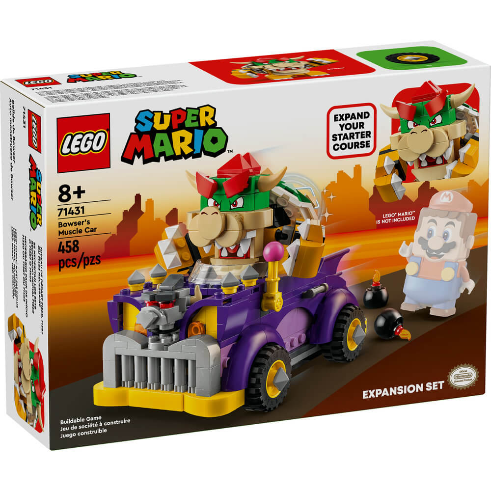 LEGO® Super Mario™ Bowser’s Muscle Car Expansion Set