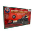 Package in reds for the Lionel Pennsylvania Flyer Ready to Play Battery Operated Train Set with Bluetooth