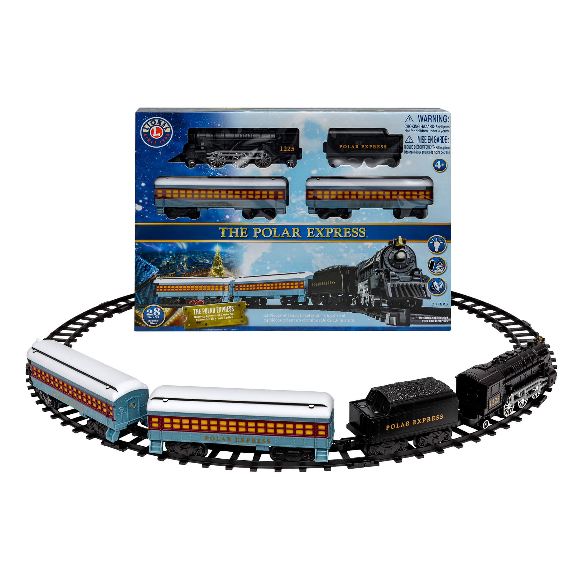 Lionel The Polar Express Battery Powered Ready-to-Play Train Set