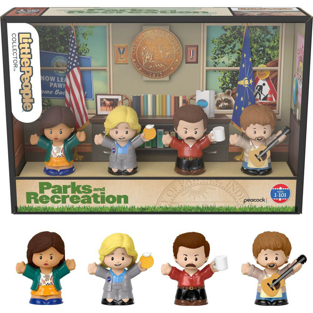 Little People Collector Parks and Recreation Special Edition Figure Set