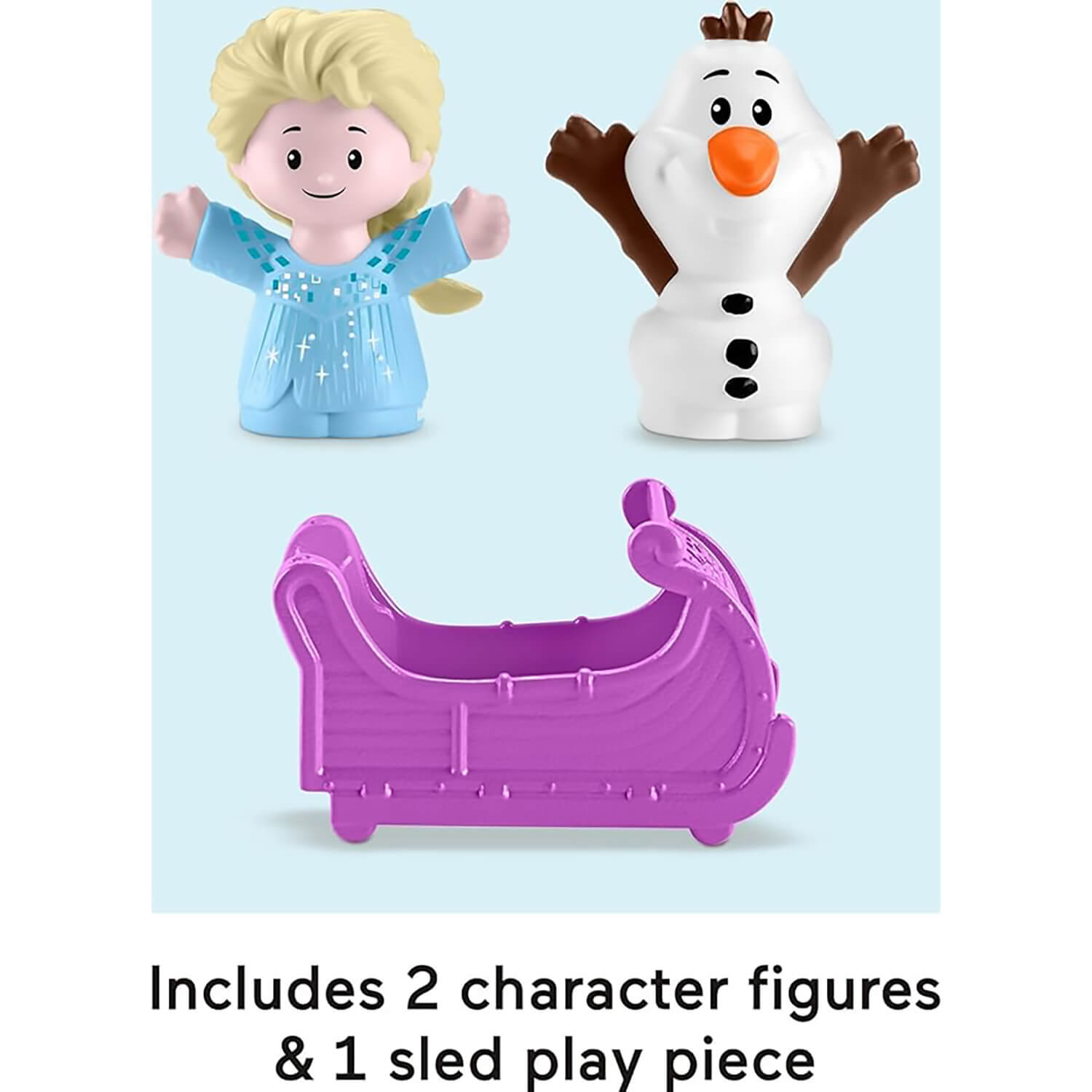 Little People Disney Frozen Arendelle Sledding Adventures Playset characters included