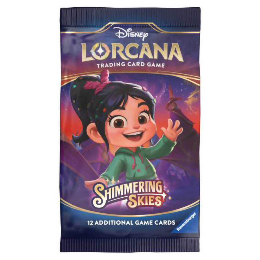 Disney Lorcana Trading Card Game Shimmering Skies Booster Pack