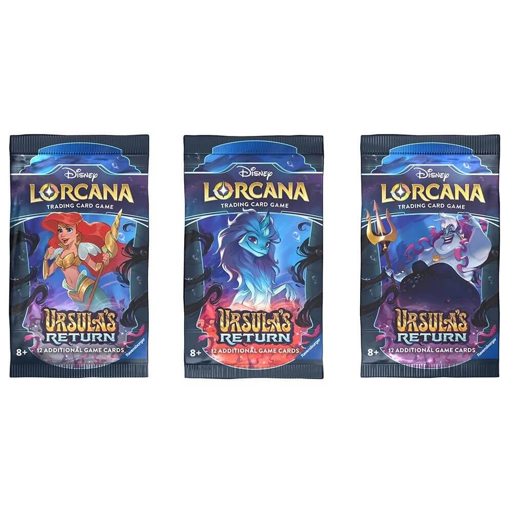 Image of the packaging contents Lorcana Ursula's Return Illumineer's Trove