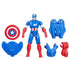 Marvel Avengers Captain America 4 Inch Battle Gear Action Figure