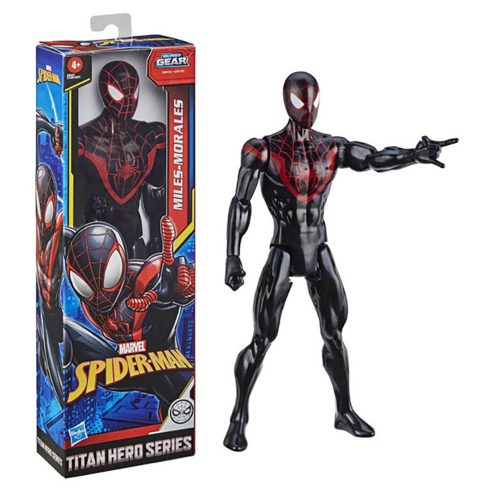 Marvel Titan Web Warriors Miles Morales 12 Inch Action Figure