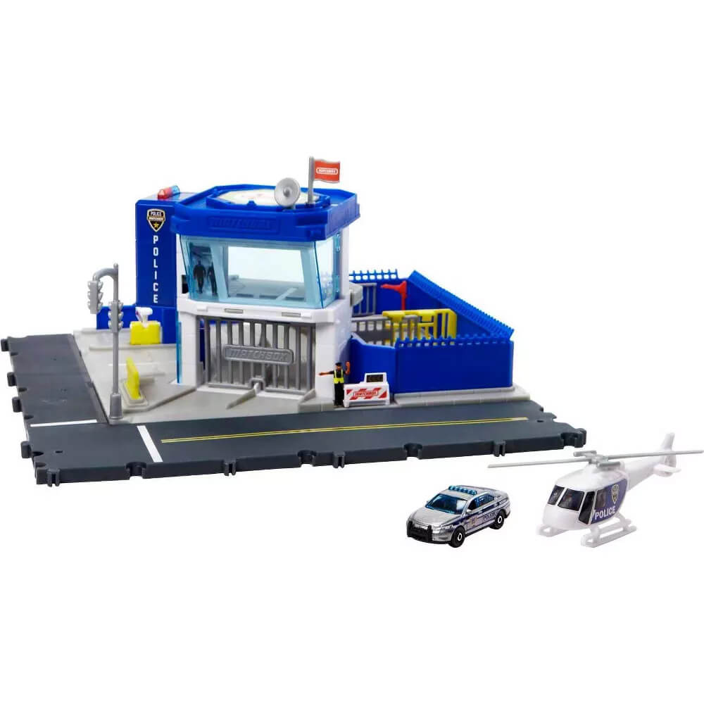 Matchbox Action Drivers Police Station Dispatch Playset