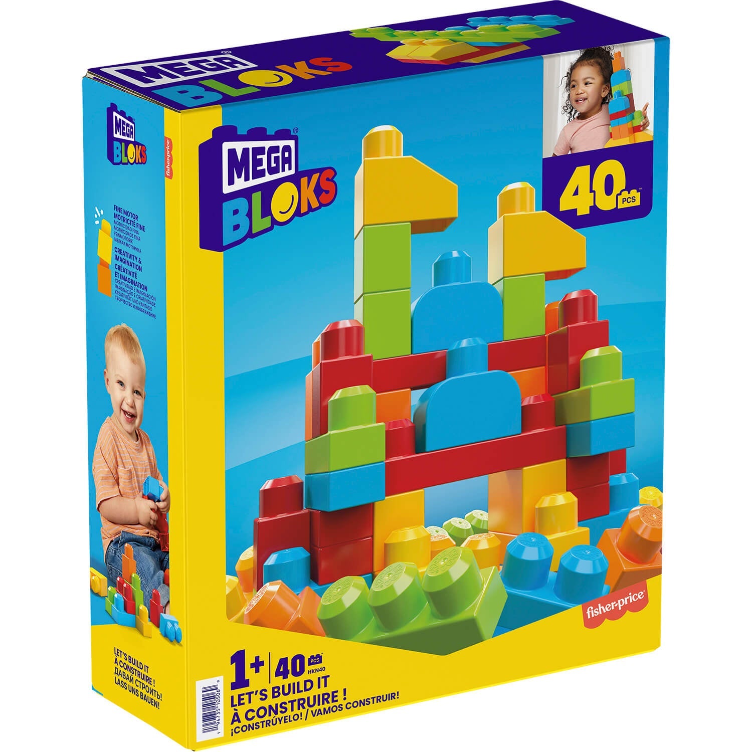 MEGA Bloks Let's Build It! Construction Set