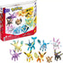 MEGA Construx Pokémon Every Eevee Evolution! 470 Piece Building Set packaging and figures