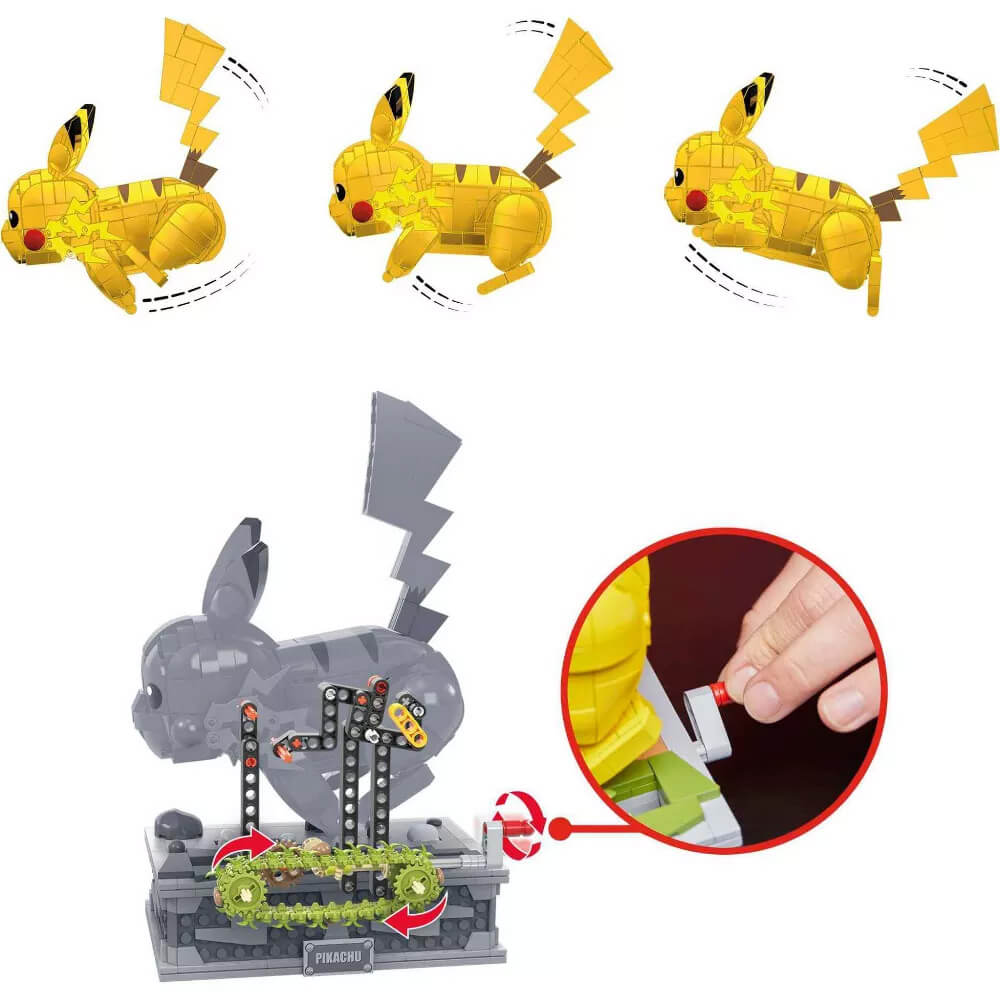 Mega Pokemon Motion Pikachu Building Brick Set (1092 Pieces), Shop Today.  Get it Tomorrow!