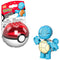 Mega Pokemon Squirtle Posable Action Figure Pokeball 17 Piece Building Set